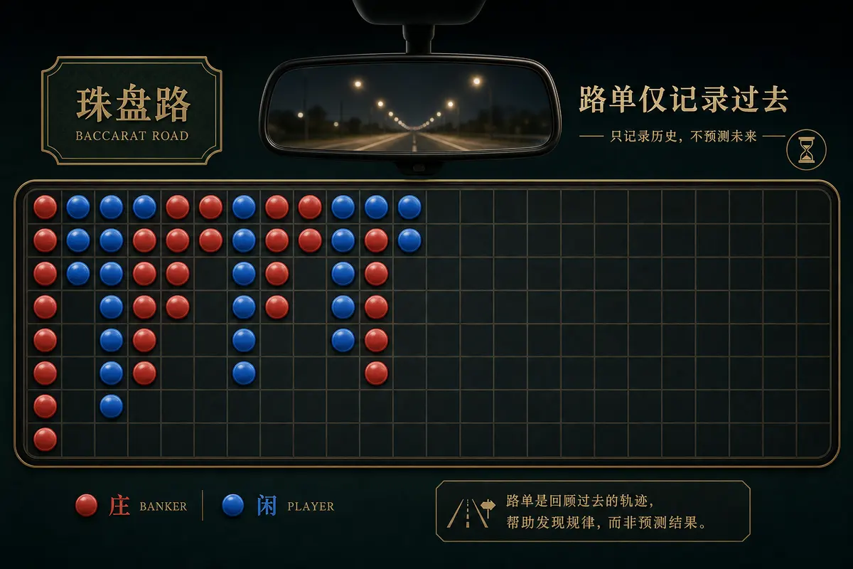 尊龙凯时 百家乐路单只记录过去不能预测