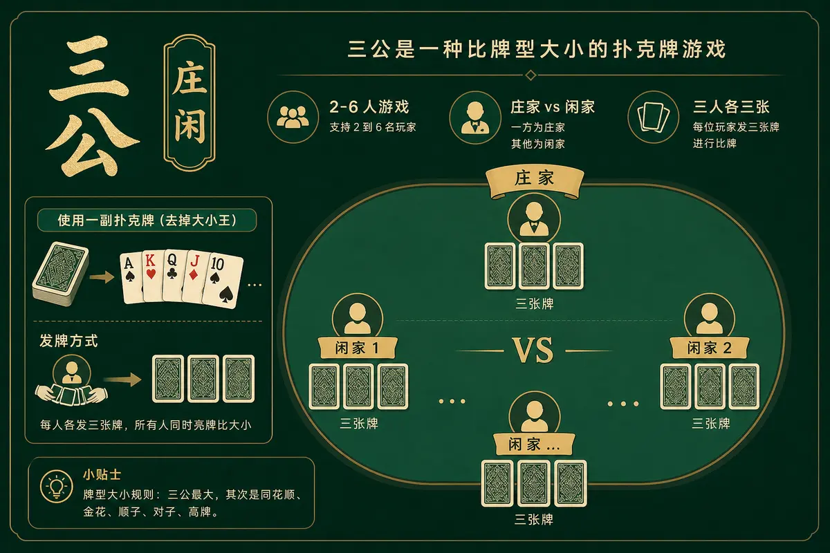 尊龙凯时 三公游戏简介